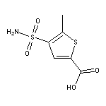 5-methyl-4-sulfamoylthiophene-2-carboxylic acid