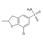 7-chloro-2-methyl-2,3-dihydro-1-benzofuran-5-sulfonamide