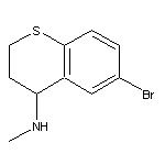 6-bromo-N-methyl-3,4-dihydro-2H-1-benzothiopyran-4-amine