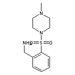 [2-(4-methylpiperazine-1-sulfonyl)phenyl]methanamine