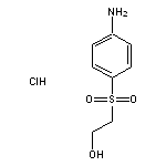 2-[(4-aminobenzene)sulfonyl]ethan-1-ol hydrochloride