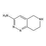 5H,6H,7H,8H-pyrido[4,3-c]pyridazin-3-amine