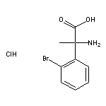 2-amino-2-(2-bromophenyl)propanoic acid hydrochloride