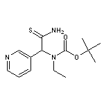 tert-butyl N-[carbamothioyl(pyridin-3-yl)methyl]-N-ethylcarbamate