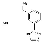 [3-(4H-1,2,4-triazol-3-yl)phenyl]methanamine hydrochloride