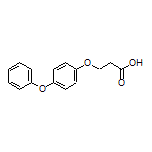 3-(4-phenoxyphenoxy)propanoic acid