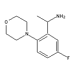 1-[5-fluoro-2-(morpholin-4-yl)phenyl]ethan-1-amine