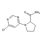 1-(6-chloropyrimidin-4-yl)pyrrolidine-2-carboxamide