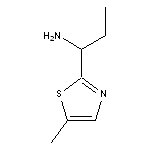 1-(5-methyl-1,3-thiazol-2-yl)propan-1-amine