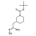 tert-butyl 3-[(N’-hydroxycarbamimidoyl)methyl]piperidine-1-carboxylate