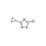 5-chloro-3-cyclopropyl-1,2,4-thiadiazole