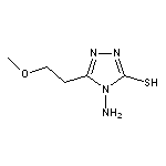 4-amino-3-(2-methoxyethyl)-4,5-dihydro-1H-1,2,4-triazole-5-thione