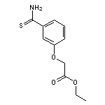 ethyl 2-(3-carbamothioylphenoxy)acetate