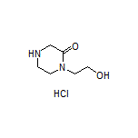 1-(2-hydroxyethyl)piperazin-2-one hydrochloride