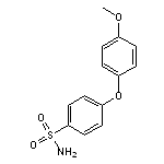 4-(4-methoxyphenoxy)benzene-1-sulfonamide