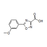 5-(3-methoxyphenyl)-1,2,4-oxadiazole-3-carboxylic acid