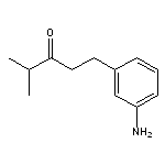 1-(3-aminophenyl)-4-methylpentan-3-one