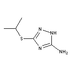 3-(propan-2-ylsulfanyl)-1H-1,2,4-triazol-5-amine