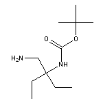 tert-butyl N-[3-(aminomethyl)pentan-3-yl]carbamate