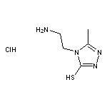 4-(2-aminoethyl)-5-methyl-4H-1,2,4-triazole-3-thiol hydrochloride