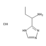 1-(4H-1,2,4-triazol-3-yl)propan-1-amine hydrochloride