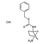 benzyl N-{4-aminobicyclo[2.1.1]hexan-1-yl}carbamate hydrochloride