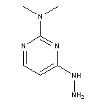 4-hydrazino-N,N-dimethylpyrimidin-2-amine