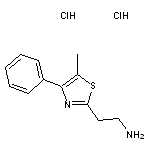 2-(5-methyl-4-phenyl-1,3-thiazol-2-yl)ethan-1-amine dihydrochloride