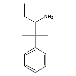 2-methyl-2-phenylpentan-3-amine