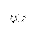 5-(chloromethyl)-1-methyl-1H-1,2,4-triazole hydrochloride