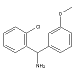 (2-chlorophenyl)(3-methoxyphenyl)methanamine