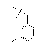 1-(3-bromophenyl)-2-methylpropan-2-amine