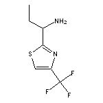 1-[4-(trifluoromethyl)-1,3-thiazol-2-yl]propan-1-amine