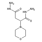 2-(morpholin-4-yl)butanedihydrazide