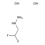 (2,2-difluoroethyl)hydrazine dihydrochloride