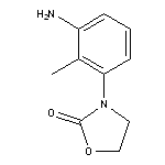 3-(3-amino-2-methylphenyl)-1,3-oxazolidin-2-one