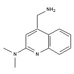 4-(aminomethyl)-N,N-dimethylquinolin-2-amine