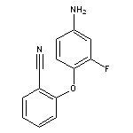 2-(4-amino-2-fluorophenoxy)benzonitrile