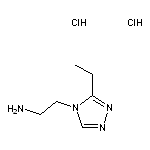 2-(3-ethyl-4H-1,2,4-triazol-4-yl)ethan-1-amine dihydrochloride