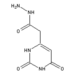 2-(2,6-dioxo-1,2,3,6-tetrahydropyrimidin-4-yl)acetohydrazide