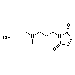 1-[3-(dimethylamino)propyl]-2,5-dihydro-1H-pyrrole-2,5-dione hydrochloride