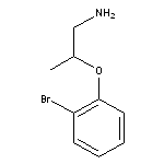 1-[(1-aminopropan-2-yl)oxy]-2-bromobenzene