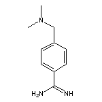 4-[(dimethylamino)methyl]benzene-1-carboximidamide