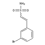 2-(3-bromophenyl)ethene-1-sulfonamide