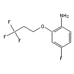 4-fluoro-2-(3,3,3-trifluoropropoxy)aniline