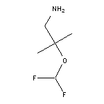 2-(difluoromethoxy)-2-methylpropan-1-amine