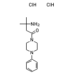 3-amino-3-methyl-1-(4-phenylpiperazin-1-yl)butan-1-one dihydrochloride