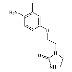 1-[2-(4-amino-3-methylphenoxy)ethyl]imidazolidin-2-one