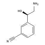 3-[(1R)-2-amino-1-hydroxyethyl]benzonitrile