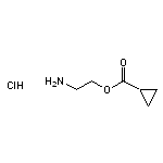 2-aminoethyl cyclopropanecarboxylate hydrochloride